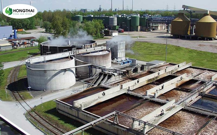 Minh họa phương pháp xử lý nước thải công nghiệp được áp dụng