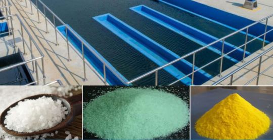 Các loại hóa chất PAC, phèn nhôm, phèn sắt dùng trong xử lý nước