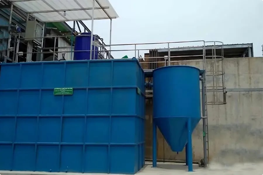 Bể keo tụ tạo bông