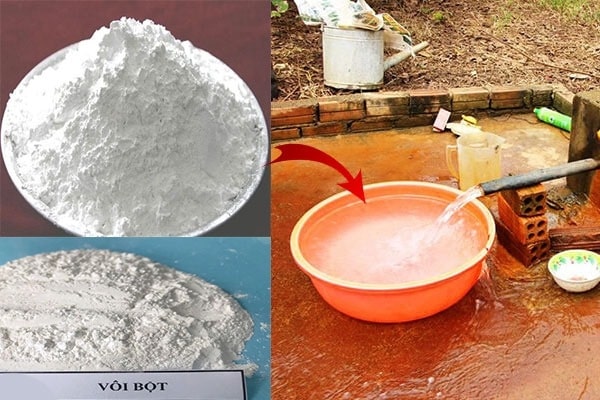 Cách khử phèn trong nước giếng