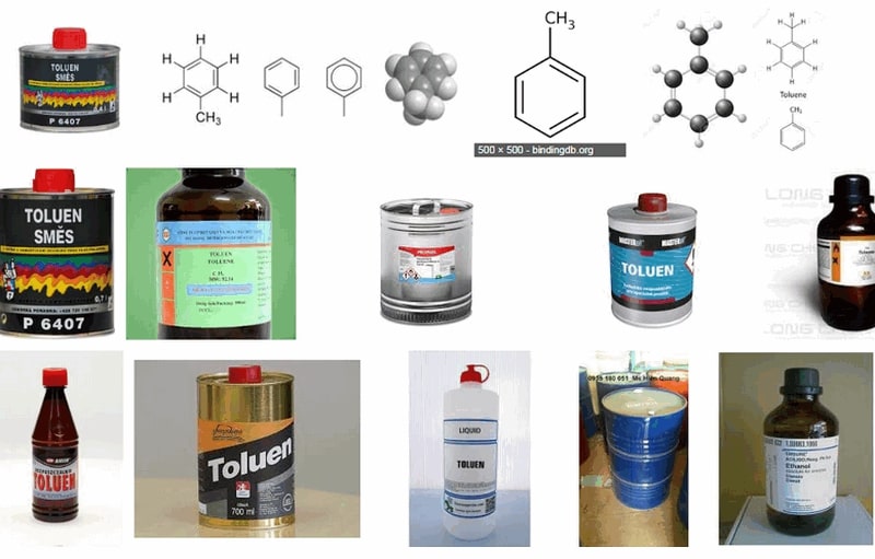 Dung môi hữu cơ VOCs như Toluene, Xylene, Acetone trong sản xuất sơn