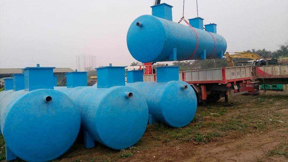 Bể composite xử lý nước thải hiệu quả