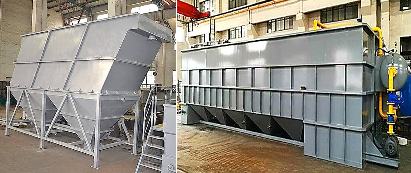 Thiết bị tách dầu API sử dụng trong nhà máy, xưởng công nghiệp