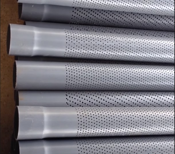 Nguyên liệu ngăn lắng - Ống nhựa PVC đục lỗ