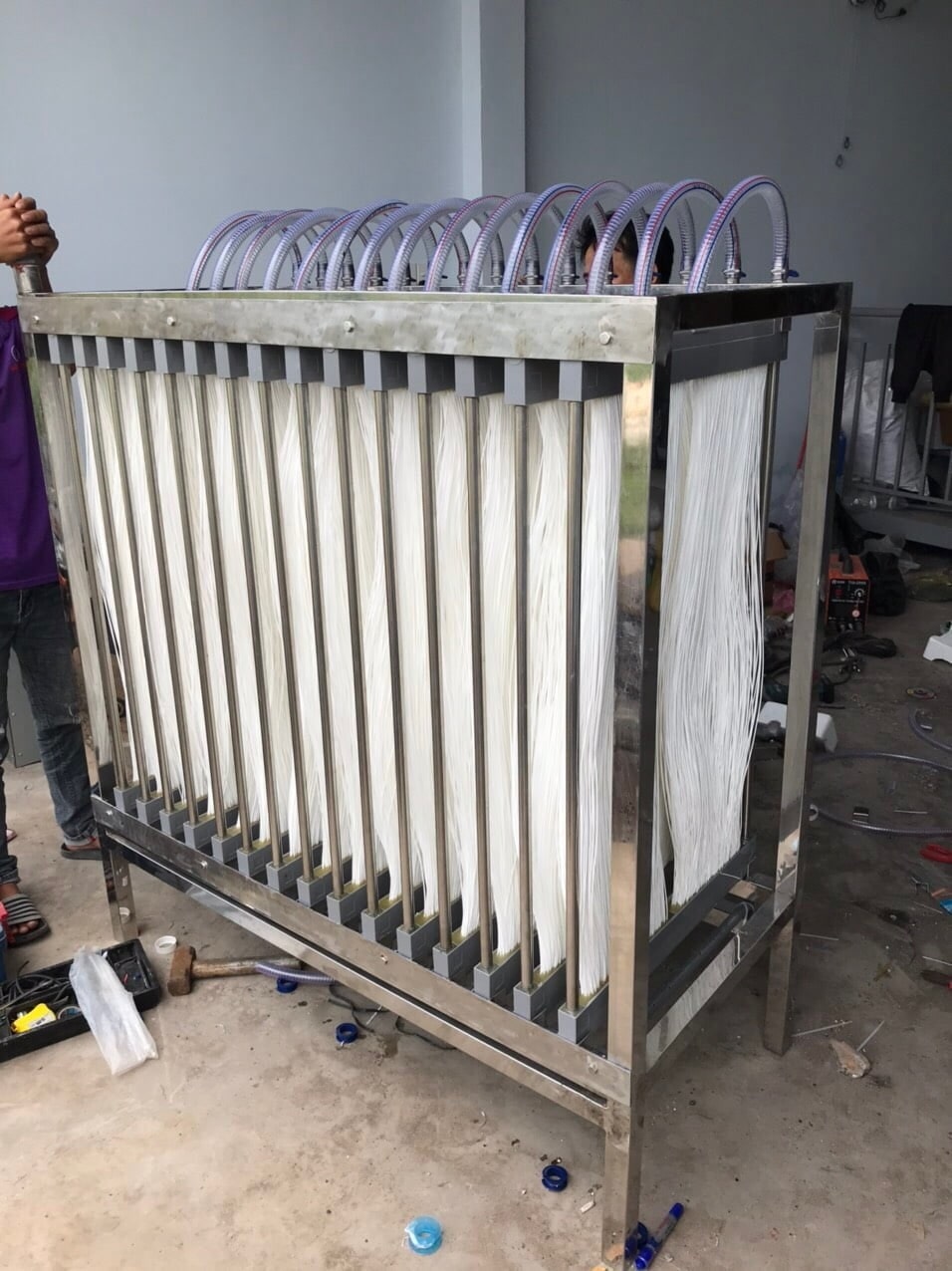 Bảo dưỡng màng lọc MBR để đảm bảo hiệu suất