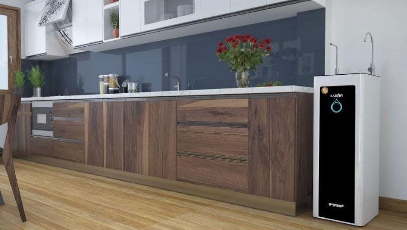 Máy lọc nước được sử dụng rộng rãi ở các hộ gia đình