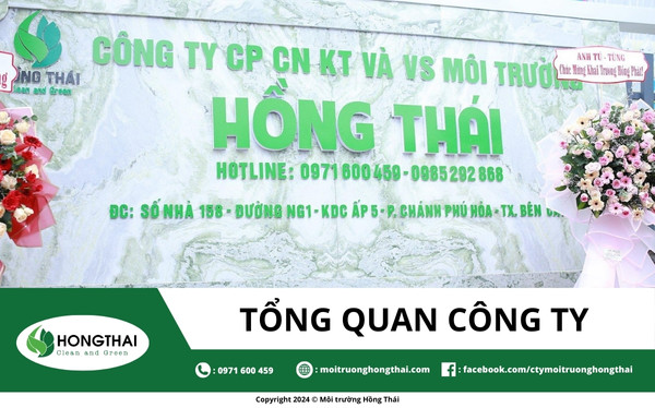 Môi Trường Hồng Thái cung cấp giải pháp xử lý nước thải