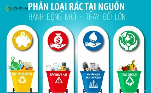 Chất thải tái sử dụng phân loại đúng cách bảo vệ môi trường