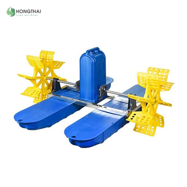 Máy sục khí và quạt nước giúp tăng oxy hòa tan trong ao tù